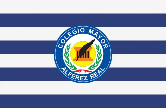 Bandera del Colegio Mayor Alferez Real Cali Bandera del Colegio Mayor Alferez Real Cali